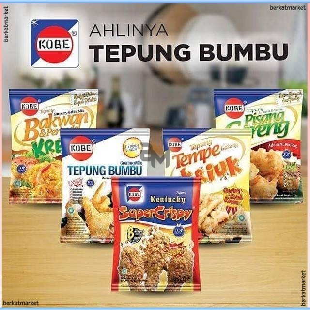 

Kobe Tepung Bumbu 70gr All Varian