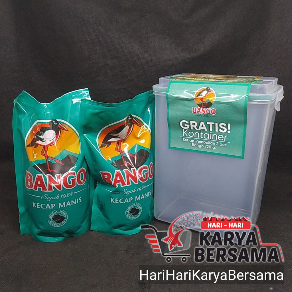 

BANGO KECAP MANIS FREE TOPLES ISI 2'S X 720GR