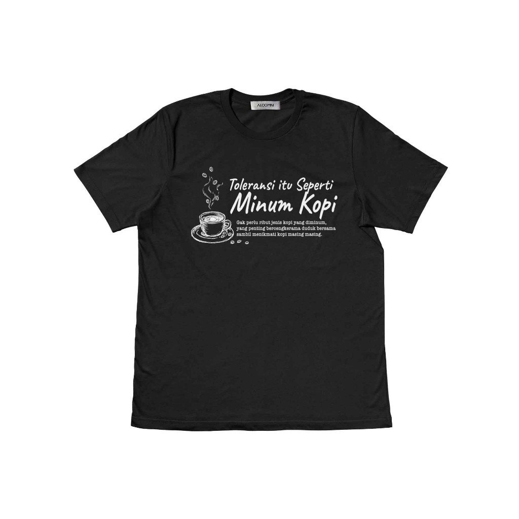 【Ready】 Kaos Filosofi Kopi cotton