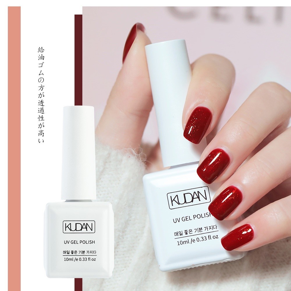 KUDAN Kutek UV Gel Polish kutek Gel Pewarna kuku Gel UV LED(51-82)（MZ012）