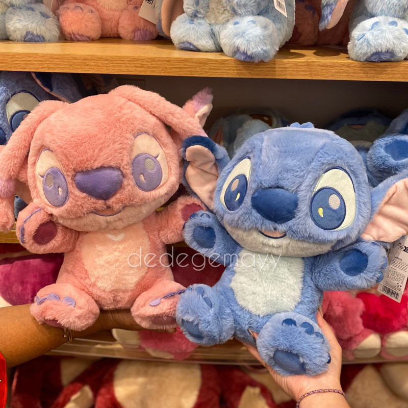 Miniso x Stitch - Boneka Stitch & Angel Premium | Lilo & Stitch Doll