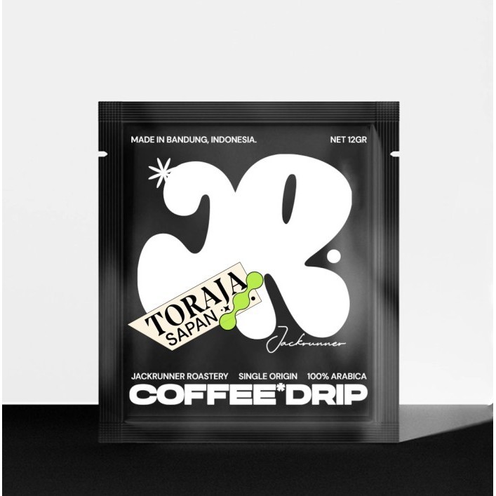 

Coffee Drip Bag Filter - Jack Runner Roastery Sulawesi Series Toraja Sapan