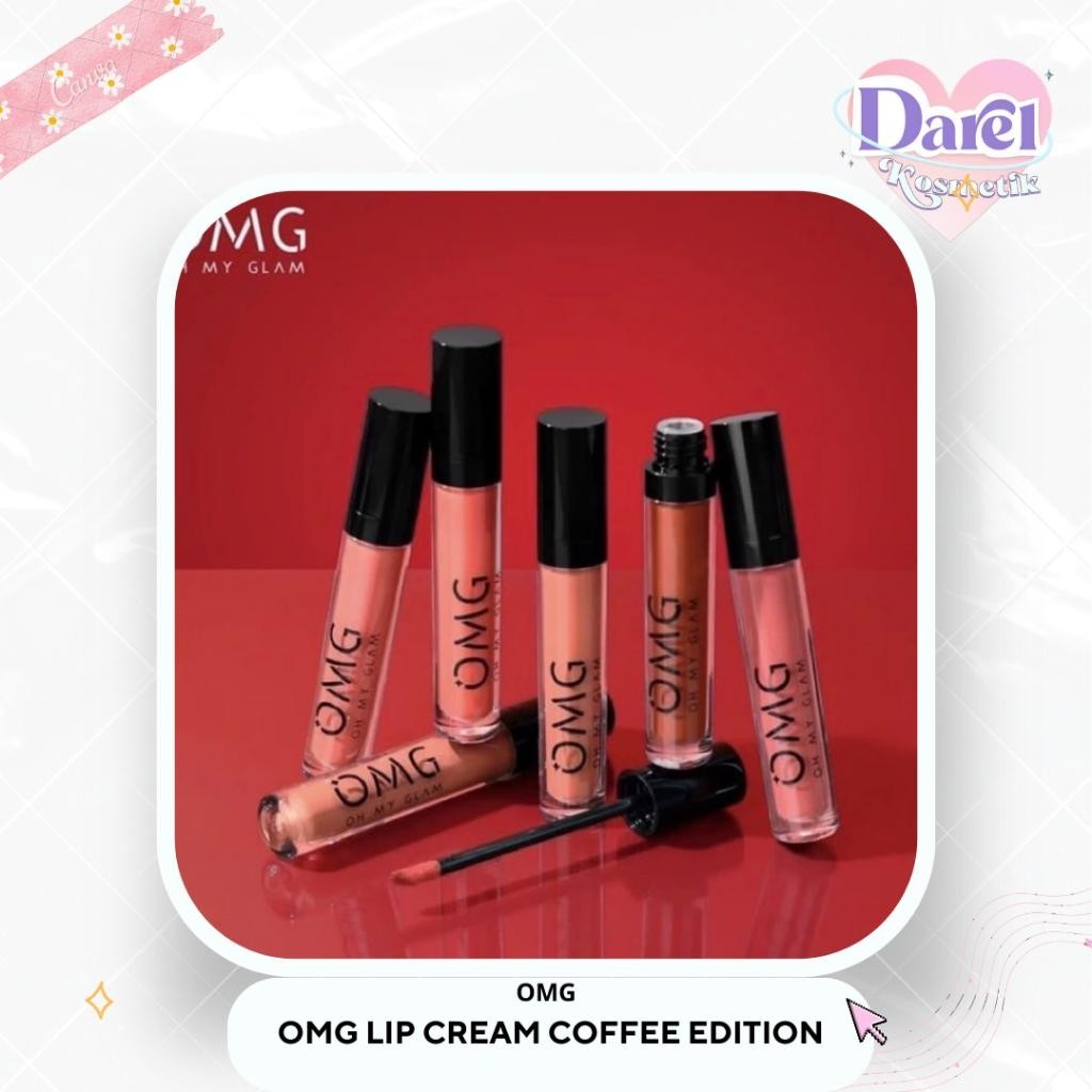 OMG LIP CREAM COFFEE EDITION Bibir Gloss