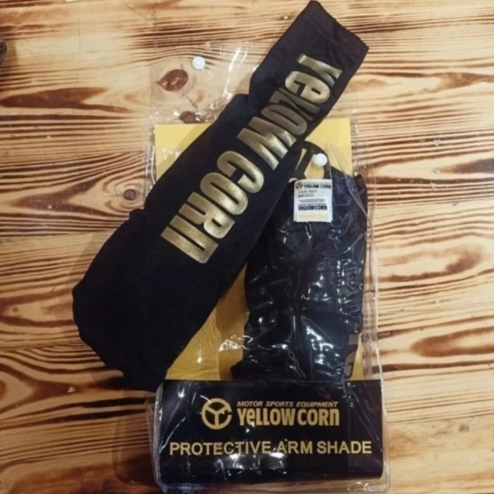 YELLOW CORN ARM SLEEVE YAS 001 GOLD MANSET RIDING YELLOW CORN ORIGINAL