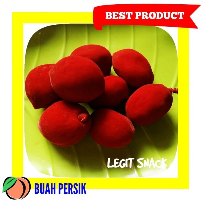 

CRUNCH PEACH / MANISAN BUAH PERSIK MERAH 500 GR