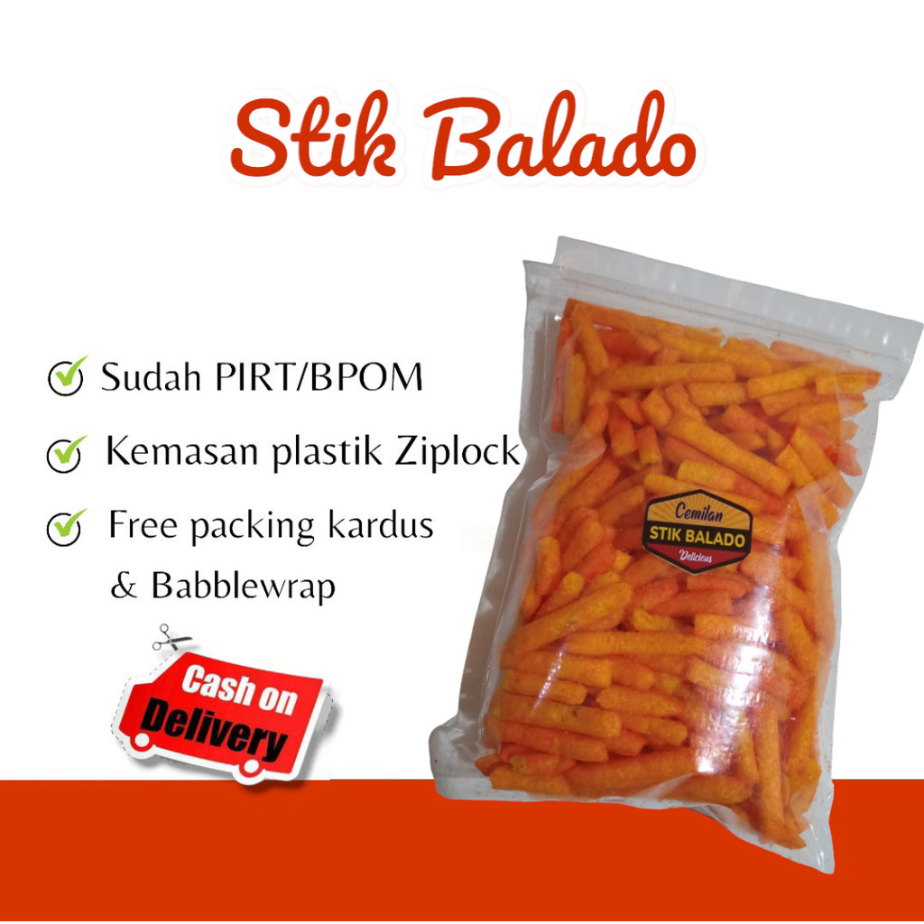 

Cemilan Stik Balado 200 Gram