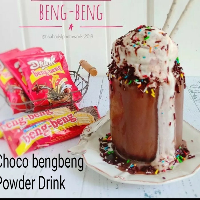 

[Aneka Rasa] bubuk minuman coklat beng beng 1 kg/ choco beng-beng