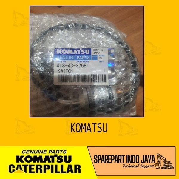 418-43-37681 SWITCH GENUINE PARTS KOMATSU