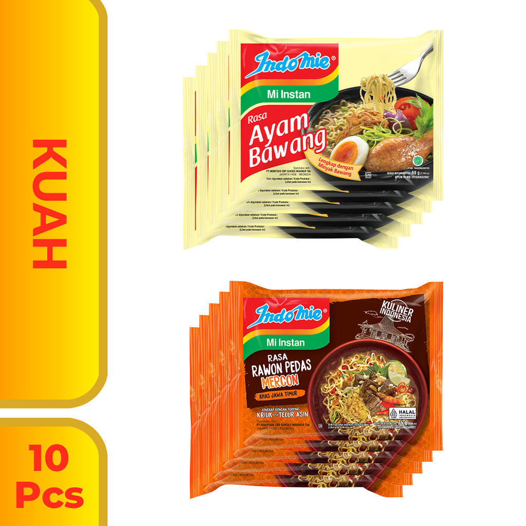 

Indomie Bundle Soup 1 - 10 Pcs