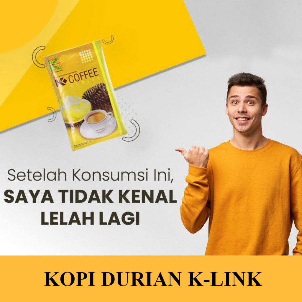 

Klink K Link Asli Klinkindonesia K C Coffe Durian Kopi Duren Original Link