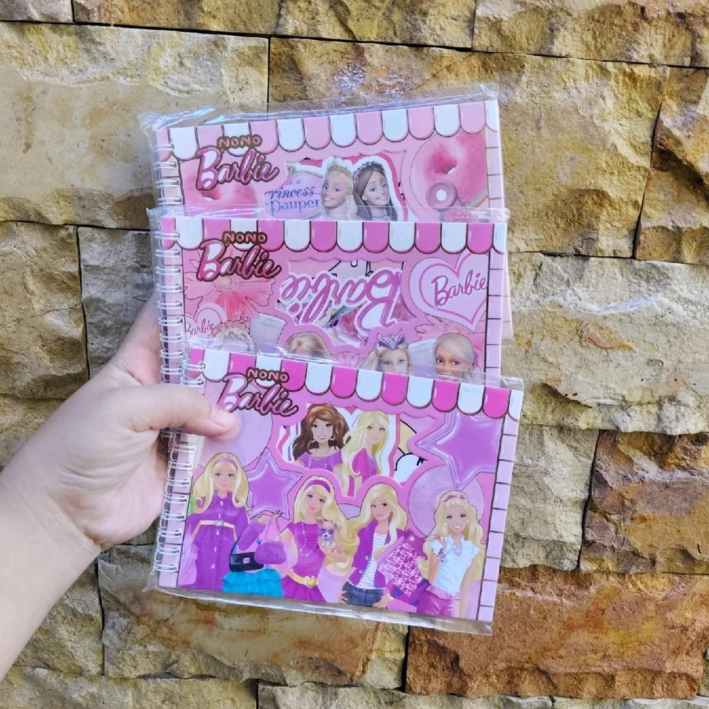 

Stiker Buku Washi 2D Karakter Barbie - Sticker Book Viral