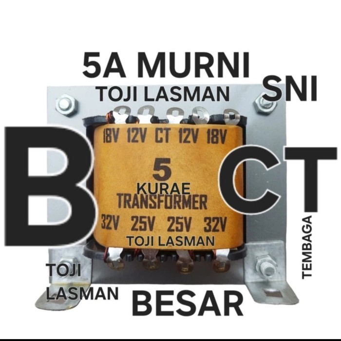 YY34 PROTON TRAVO TRAFO 5a CT 5 a murni besar tembaga era bell king audio - KURAE CT 5A B
