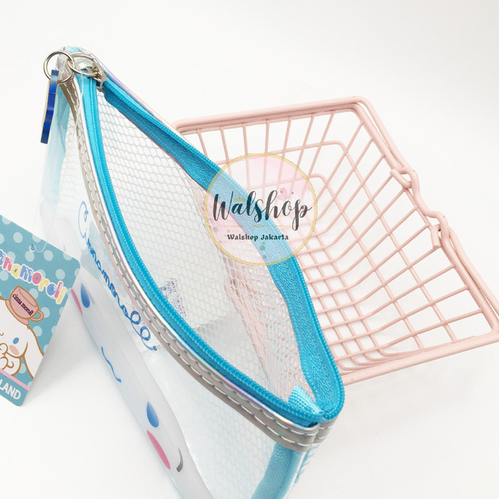 

✨LARIS✨ -Pouch Sanrio Tempat Pensil Cinnamoroll Kuromi Melody Pompurin - PC007 - Cinnamoroll