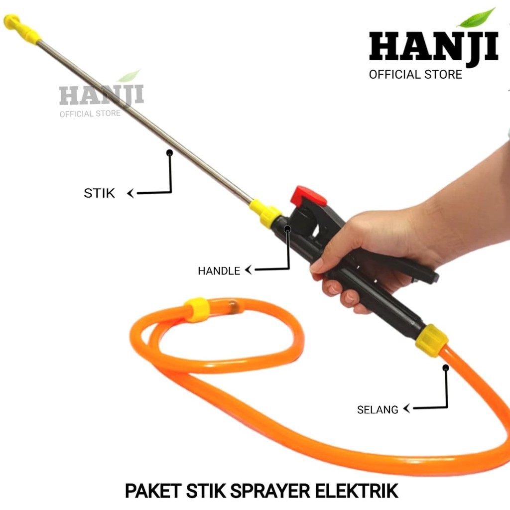 PAKET stik sprayer elektrik handle sprayer elektrik selang sprayer elektrik