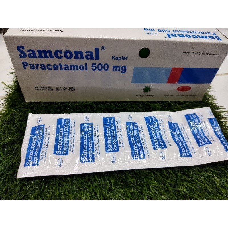 Samconal Strip - Paracetamol 500mg - ALF06