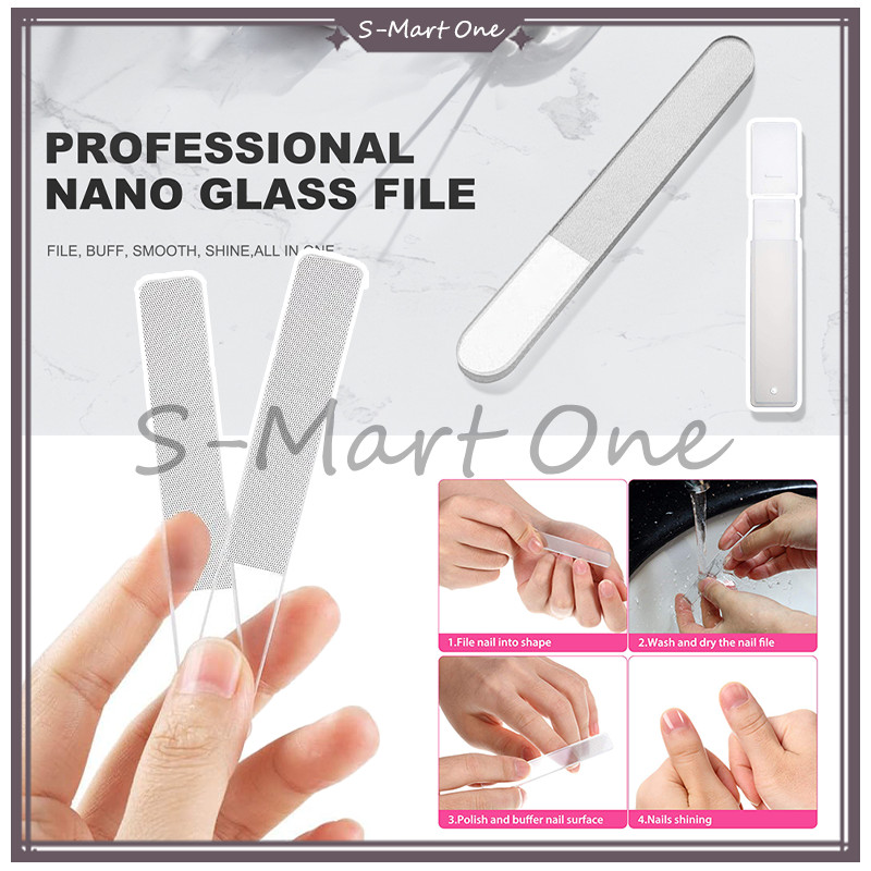 Kikir kuku kaca nano/buffer kuku /kikir kuku untuk manicure pedicure /Nail art kikir kuku/Kikir peng