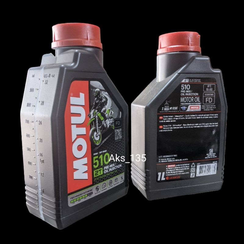 Oli samping 2t motul olsam motul asli Original 1 liter