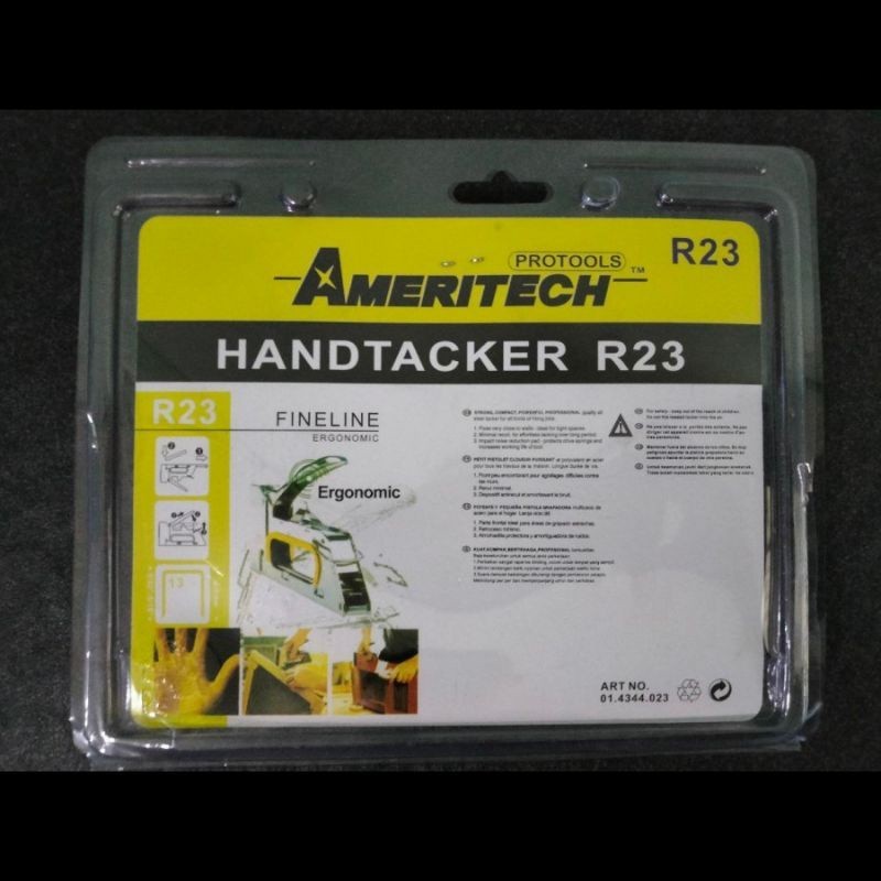 

[ HAPPY GUBUK } Hekter tembak / staples gun / gun tacker R23 AMERITECH
