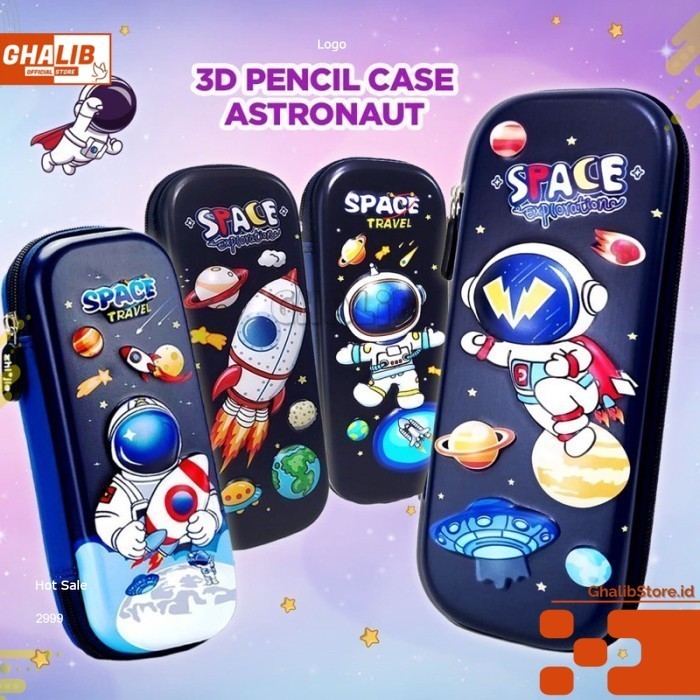 

KOTAK PENSIL Anak Karakter Gambar Timbul Emboss 3D Lucu Pencil Case Sanrio - ASTRONOT