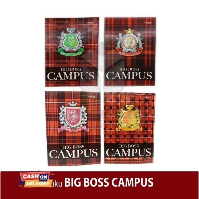 

✨LARIS✨ -Buku Tulis Sidu Big Boss Campus 50 Lembar / Bigboss Campuss 50 Lbr