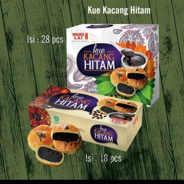 

GL Pia Kacang Hitam / Kacang Hijau Wang Lai Medan ukuran besar - Kacang Hitam
