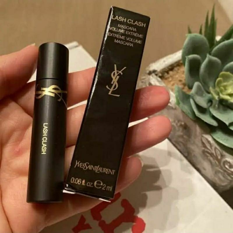 preloved YSL Yves saint laurent lash clash mascara travel size 2ml