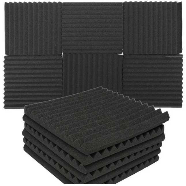 Busa Telur Peredam Suara Ruangan Soundproof Foam 31x31x2cm 6PCS Soundproofing Peredam Suara Kamar