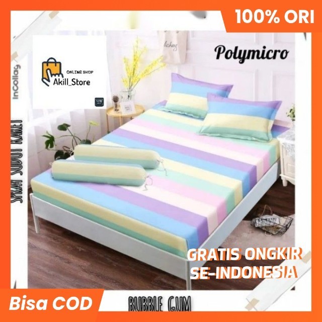Sprei karakter 180x200 kasur no 1 dan 120x200 kasur no 3