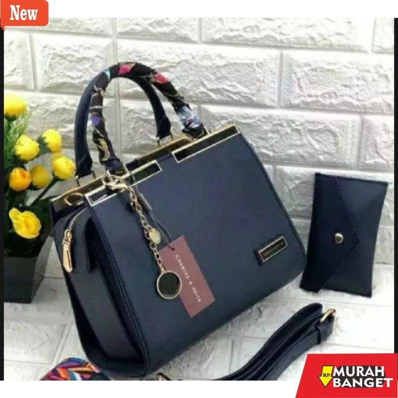 tas selempang wanita shopee haul FRE BOX PACKINGTAS WANITA MEWAH FREE DOMPET+DUA TALI PANJANG FREE D
