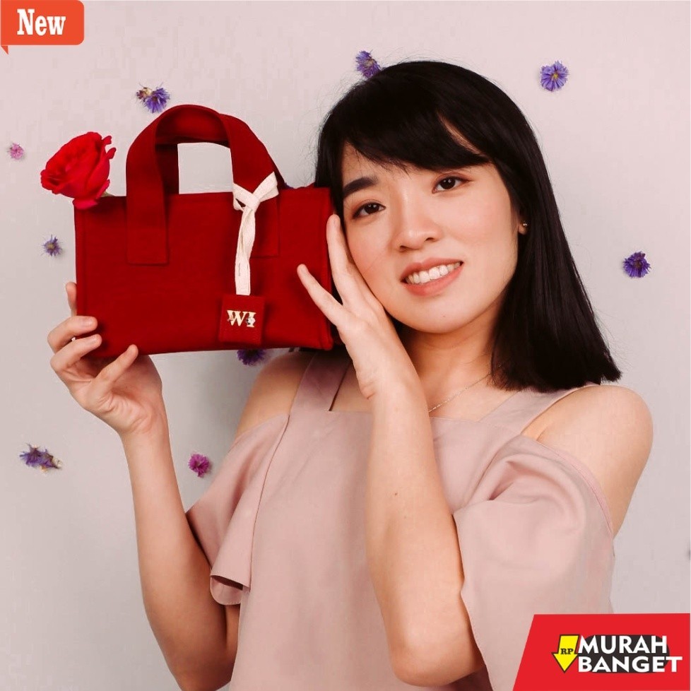 tas selempang wanita shopee haul Mi-rae Korean Canvas Bag FREE CUSTOM INISIAL/GAMBAR/LOGO // MEINHAR