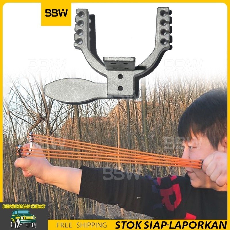 head slingshot part frame head stainless ketapel Kepala Ketapel Slingshot Head Frame Ketapel Laras P
