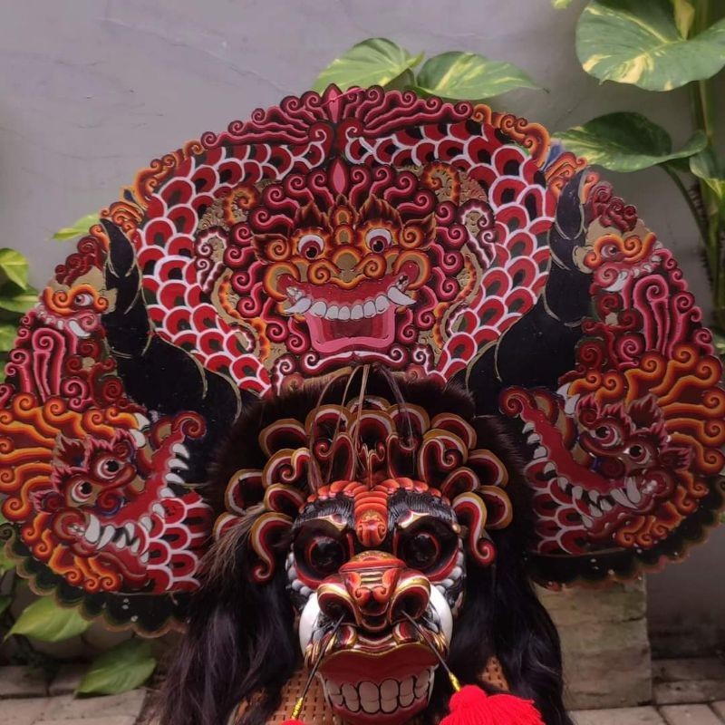 RAMPAK BARONG DEVIL ANAK KUALITAS PENTAS FULLSET KAIN KEMUL PANJANG TINGGAL PAKAI