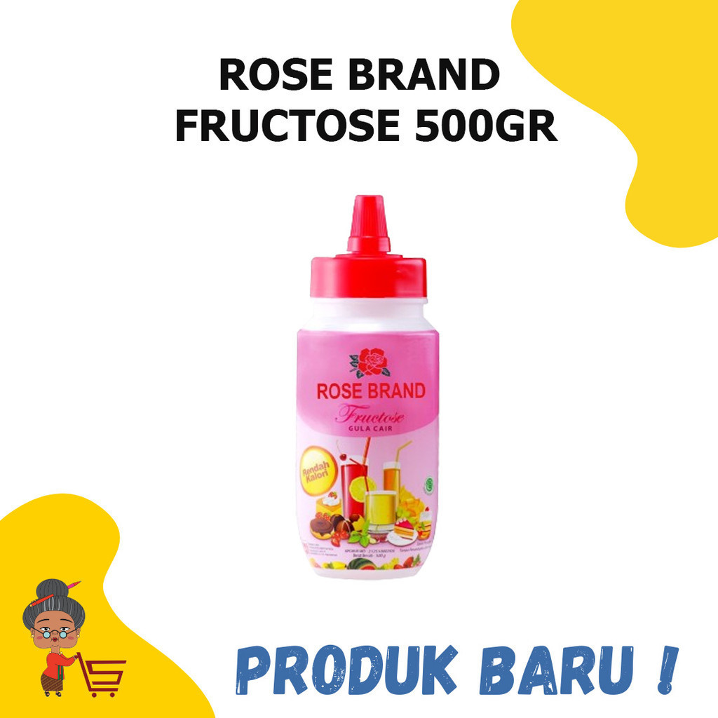 

ROSE BRAND FRUCTOSE 500gr / GULA ROSE BRAND / ROSE BRAND / GULA CAIR