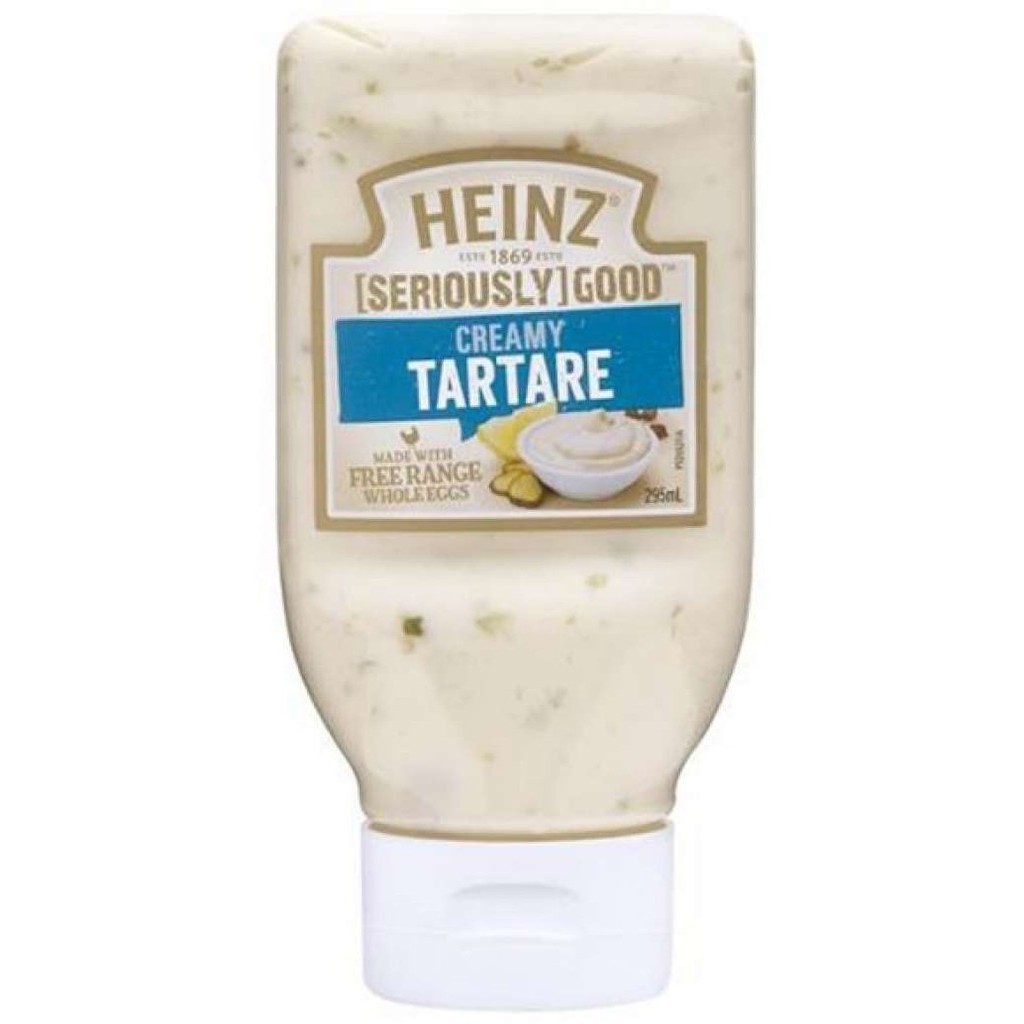 

HEINZ DRESSING TARTARE SQUEEZY 295ML
