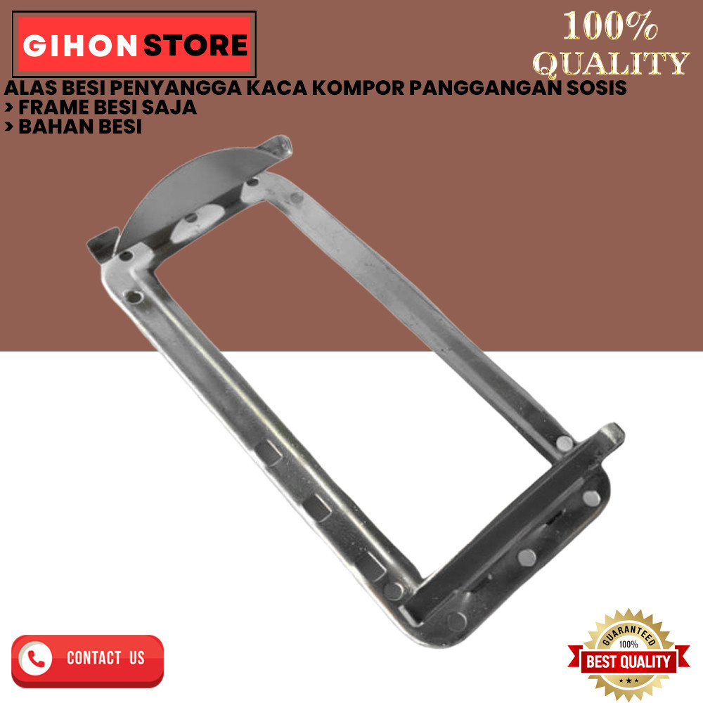 ALAS BESI PENYANGGA KACA KOMPOR PANGGANGAN SOSIS