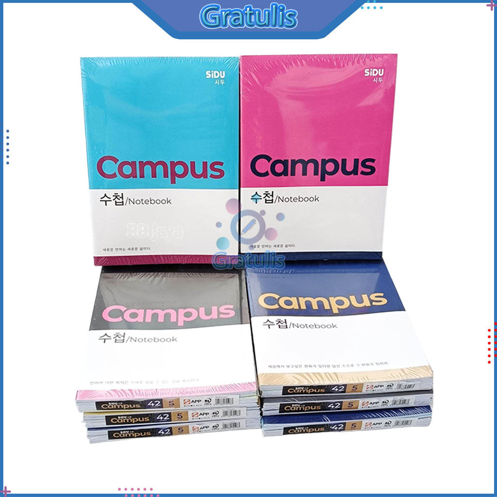 

BUKU TULIS CAMPUS SINAR DUNIA 42 LEMBAR (1 PACK/5 BUKU) / BUKU TUGAS HARIAN BOXY / BUKU CATATAN UKURAN B5 / WRITE BOOK