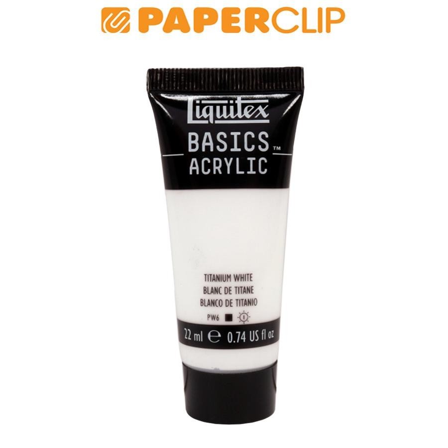 

CAT ACRYLIC LIQUITEX BASIC 22ML 1058432LQ TITANIUM WHITE