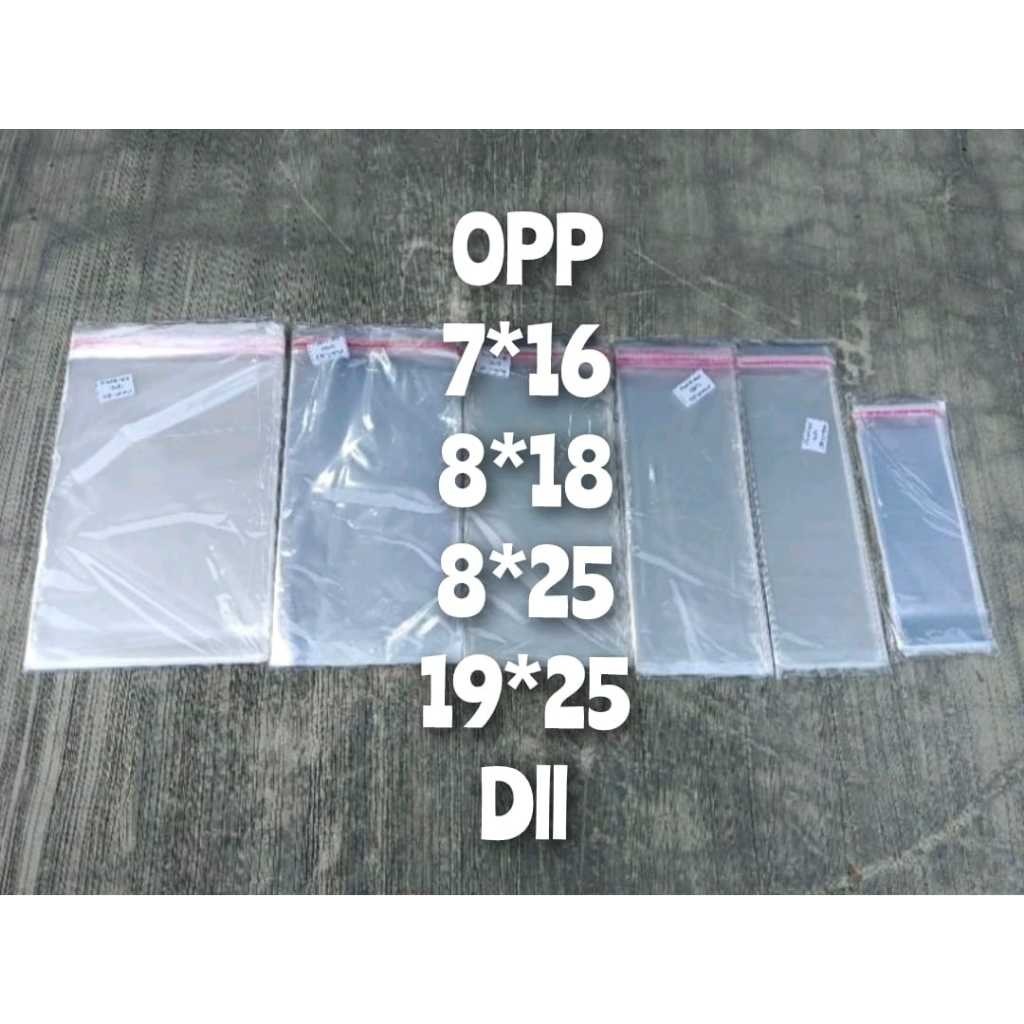 opp plastik ukuran 8x25 10x25 12x25 14x25 17x25 Plastik opp plastik kemasan plastik roti plastik pak