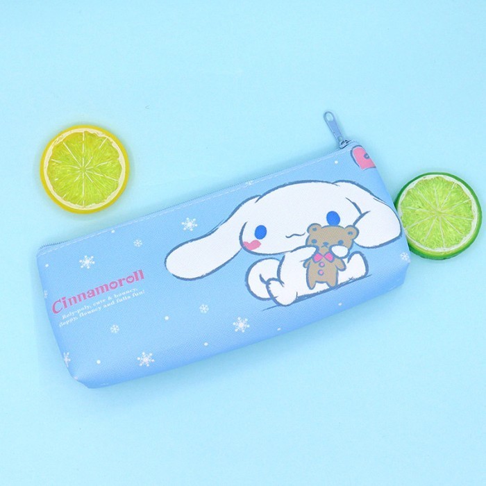 

Tempat Pensil Sanrio Melody Cinnamoroll Kuromi Sekolah Anak Cewek Pink Perempuan kado