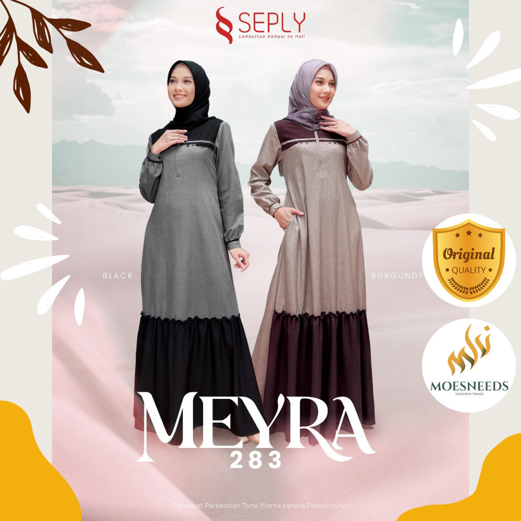 SEPLY Gamis Wanita Terbaru Kekinian Meyra 283