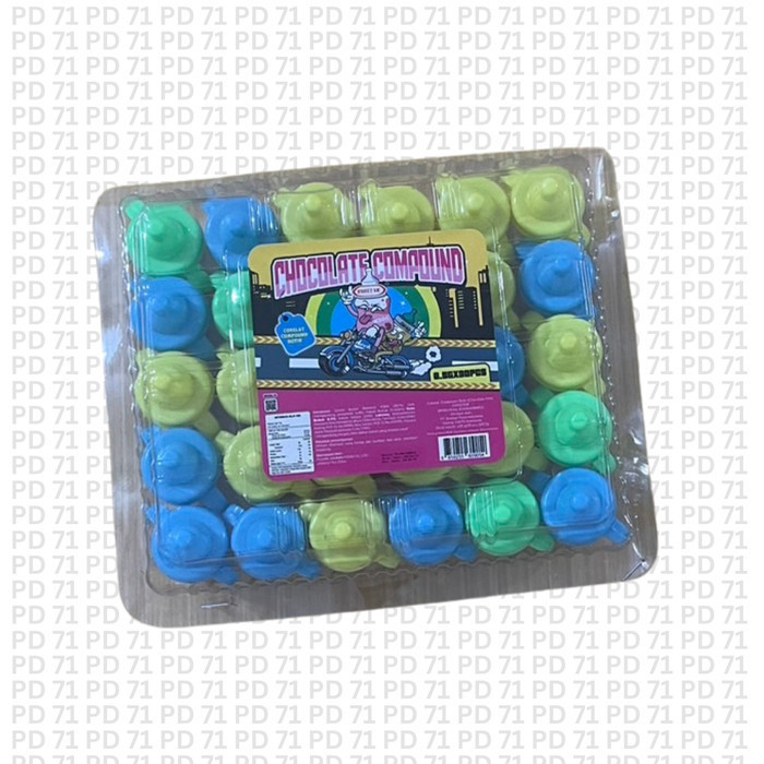 

Cokelat Compound Bentuk Dot Isi 30 Pcs