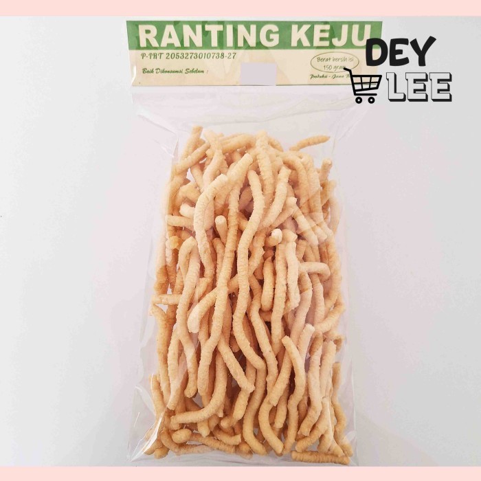 

Keripik Ranting Keju 150g Cemilan Snack Halal Bandung