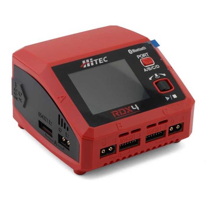 Hitec RDX4 Quad Smart LiPo Battery Balance Charger (6S/10A/AC-200W/DC-400W)