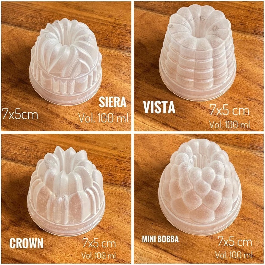 Cetakan Puding Mini Vol.5 / Cetakan Puding Mini Plastik / Cetakan Pudding Agar