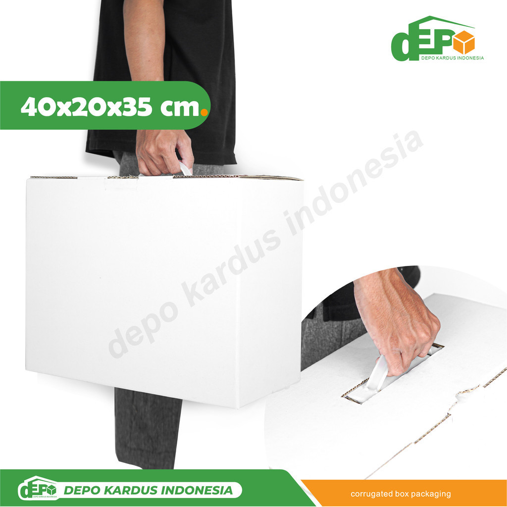 

Box 40x20x35 Jinjing+Handle (2ndLife) Boxhandle/Kardus/Parcel jinjing/Boxparecel/Parcel/Parcell/Lebaran/Parcel lebaran/Idul Fitri/Fitri/Eid Mubarak/Ied/Eid/Mubarak/Paket/Sembako/Hampers/Normal/tinggi35