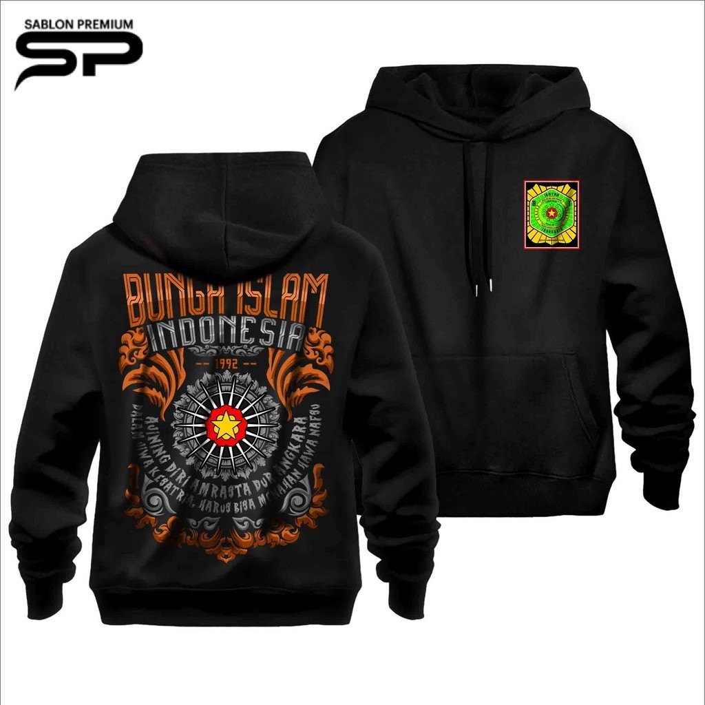 Jaket Hoodie BUNGA ISLAM INDONESIA 1992 Terbaru - Koleksi Distro Kaos PSBII BI Bangka