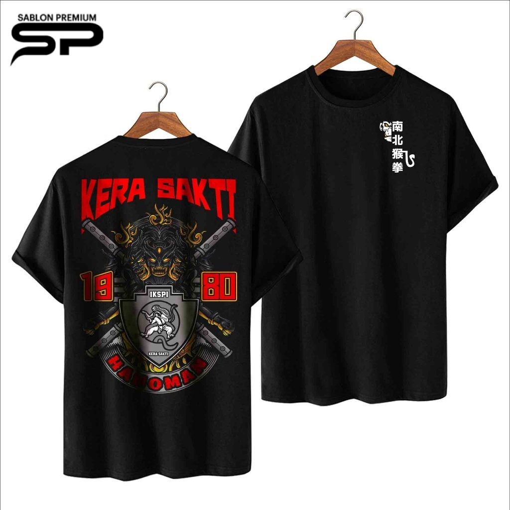 Kaos IKSPI Kera Sakti 1980 Terbaru - Hanoman X Ashura Klasik - Distro KS Raja Pelet Pasker Liar