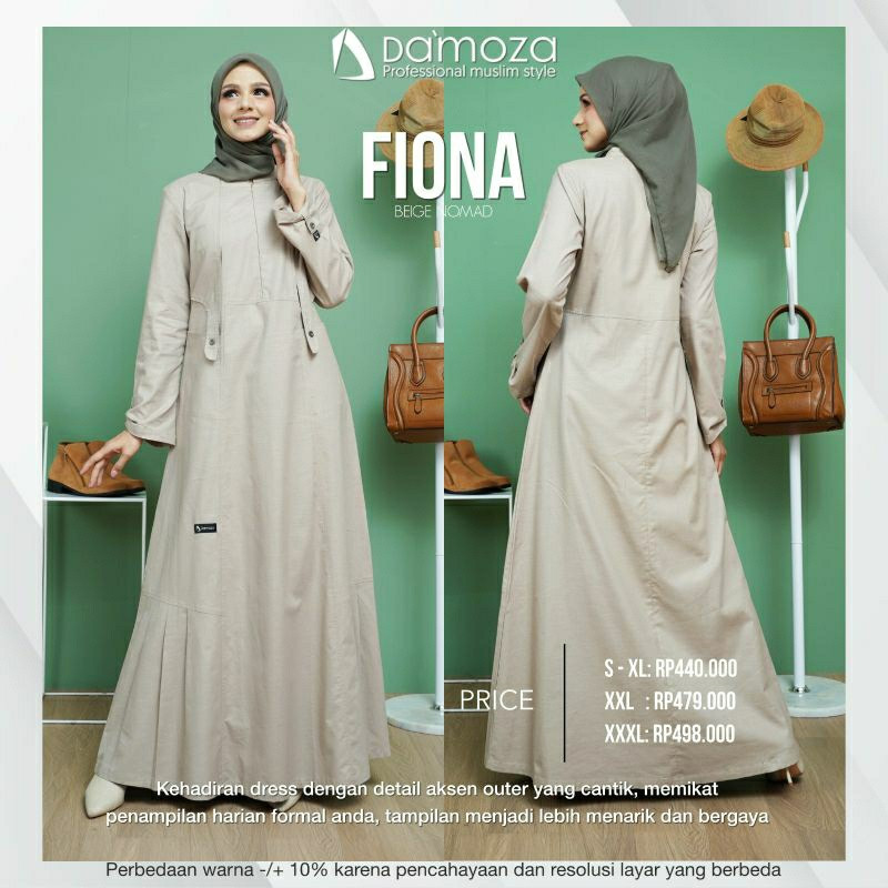 DAMOZA Gamis Dewasa Fiona