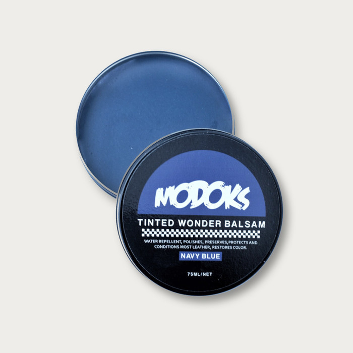[TERLARIS] Modoks tinted wonder balsam (leather care/shoe polish/semir sepatu) - navy blue