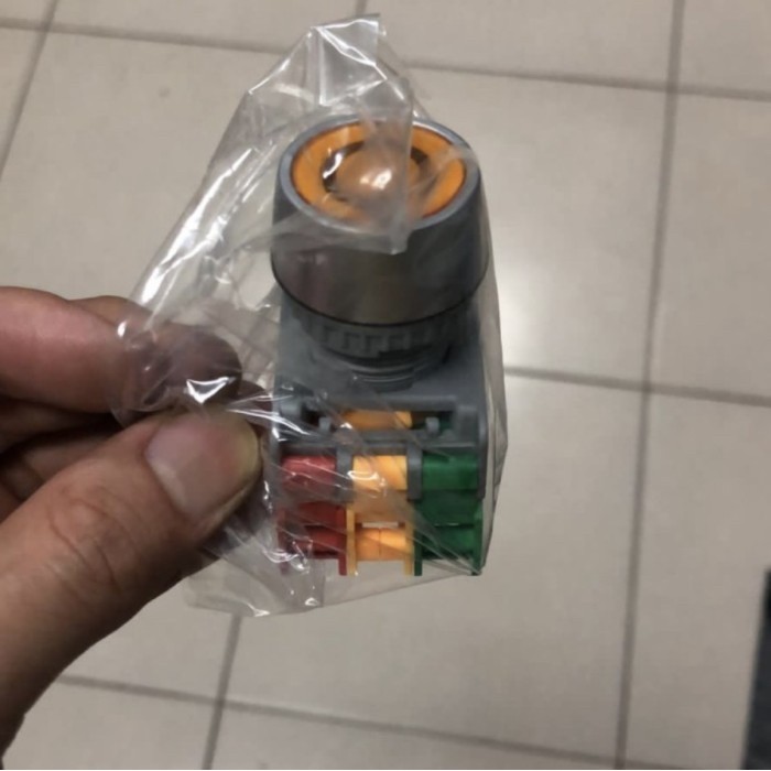 TC99 Push button lock indicator lamp 1no 1 nc 22mm 220v